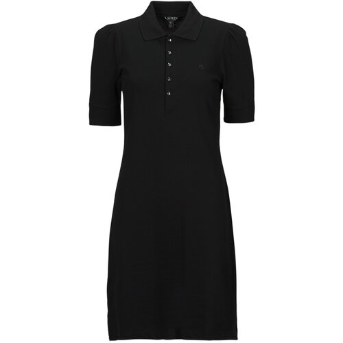Polo Ralph Lauren CHACE-ELBOW SLEEVE-CASUAL DRESS Crna Slike