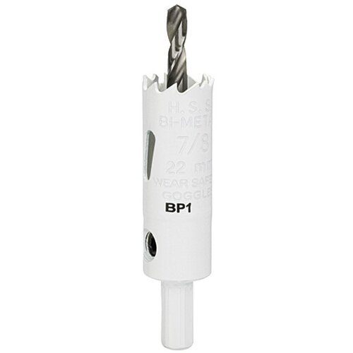 CRAFTOMAT kruna za bušenje rupa u drvu (22 mm, HSS bimetal, Promjer brtve: 10 mm HEX) Cijene