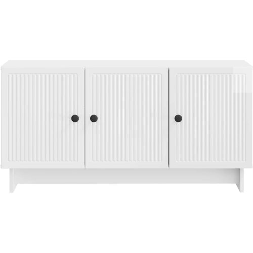  ormar Bijela visokog sjaja 99 x 34,5 x 50 cm Slike