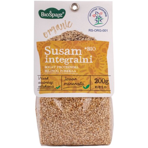 Bio Špajz Susam integralni organski 200g Cene