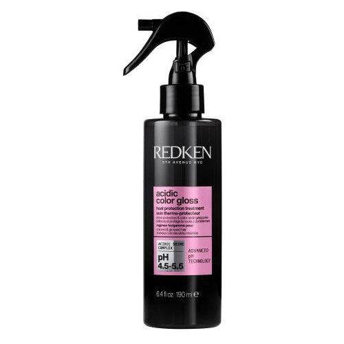 Redken Acidic Color Gloss Heat Protection Treatment za toplotno obdelavo las 190 ml za ženske Slike