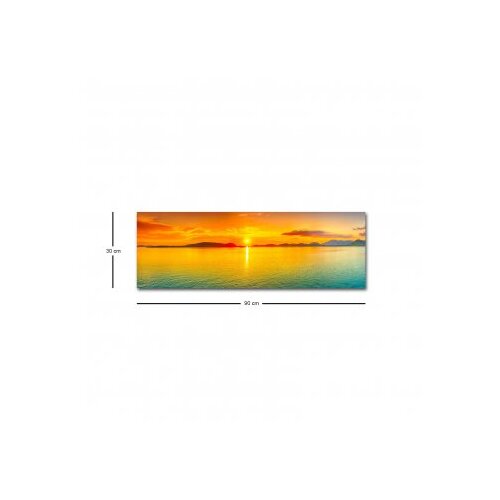 Wallxpert 3090HDACT 003 Dekorativna slika, 30x90cm, LED osvjetljenje Slike