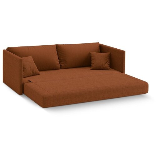 Cosmopolitan Design Sklopiva sofa od &amp;scaron;enila boja terakote 209 cm Shannon &amp;ndash; Slike