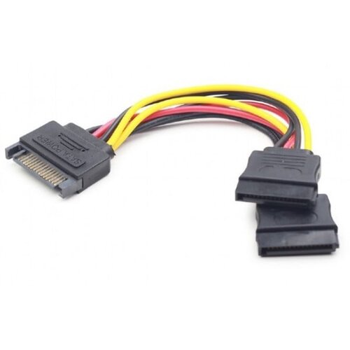 Gembird CC-SATAM2F-01 SATA power splitter cable, 0.15 m Cene