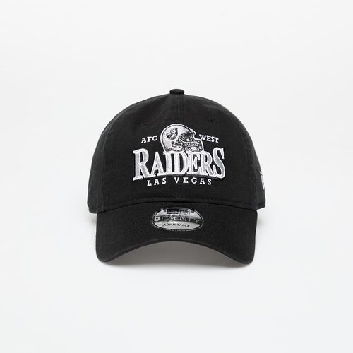New Era Las Vegas Raiders Helmet 9TWENTY Adjustable Cap Black Universal Cene