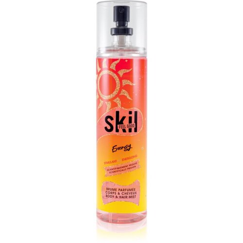 Skil Feel Good Energy parfumska meglica za telo in lase za ženske 250 ml Slike
