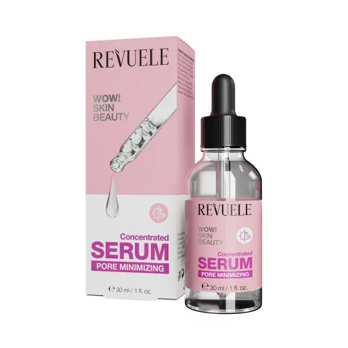 Revuele negovalni serum za obraz - Wow! Skin Beauty Concentrated Serum Pore Minimizing