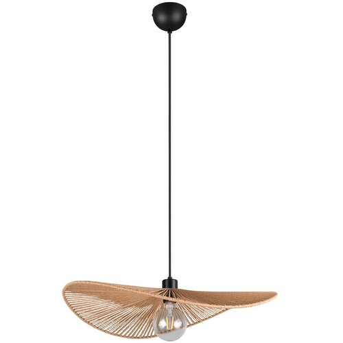  Mat črna viseča svetilka &amp;oslash; 58 cm Laurine &amp;ndash; Slike