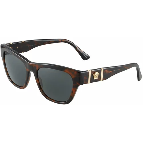 Versace Sončna očala '0VE4457 55' rjava / zlata / črna