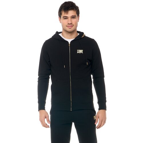 Leone Men's hooded zipsweat jacket Cene
