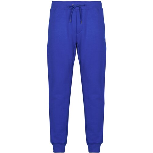 Polo Ralph Lauren Spodnji deli trenirke BAS DE JOGGING AJUSTE EN DOUBLE KNIT TECH Modra Slike