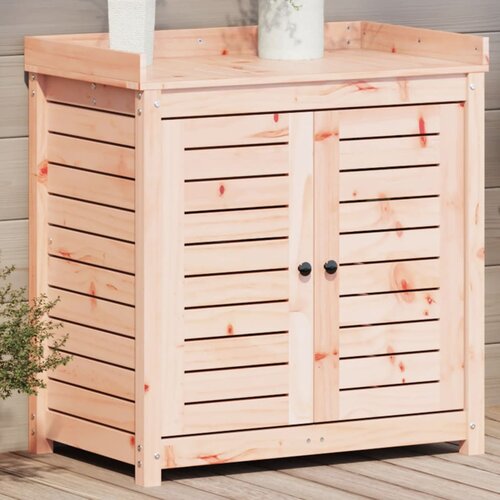 vidaXL Miza za sajenje s policami 82,5x50x86,5 cm trden les douglas Cene