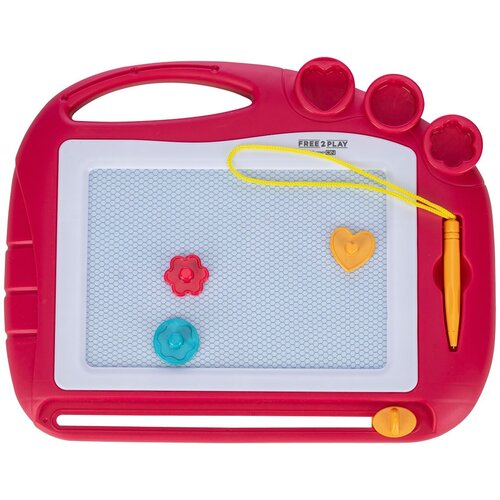 Free 2 Play mala magnetna tabla, rdeča Cene