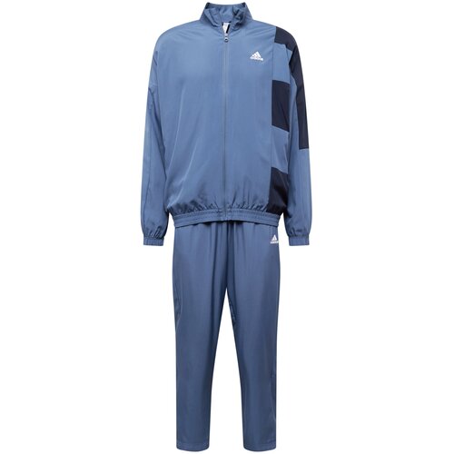 Adidas Športna trenirka modra / marine / bela Cene