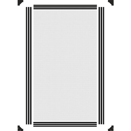  Magnetski prozorski zaslon protiv insekata antracit 80x140 cm Slike