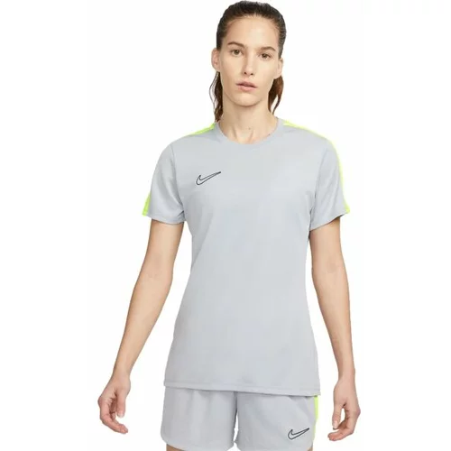 Nike DF ACD23 TOP SS BRANDED Ženska majica kratkih rukava za treniranje, siva, veličina