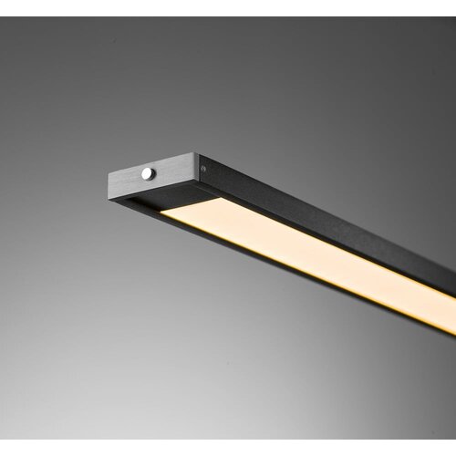 Honsel Moderne hanglamp zwart 160 cm dimbaar - Benson Cene