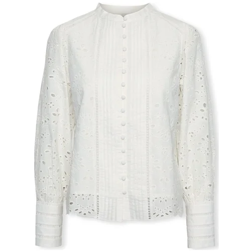 Y.a.s YAS Noos Alessia Shirt L/S - Star White Bijela