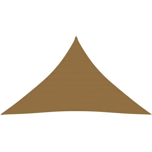 vidaXL Senčno jadro 160 g/m² taupe 2,5x2,5x3,5 m HDPE Cene