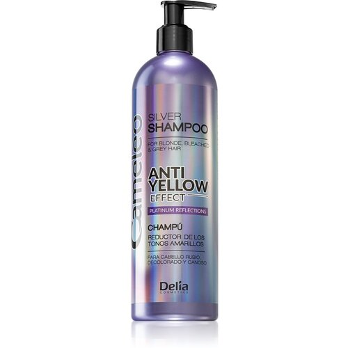 Delia Cosmetics Cameleo Anti-Yellow Effect šampon za neutraliziranje bakrenih tonova za plavu i sijedu kosu 500 ml Cijene