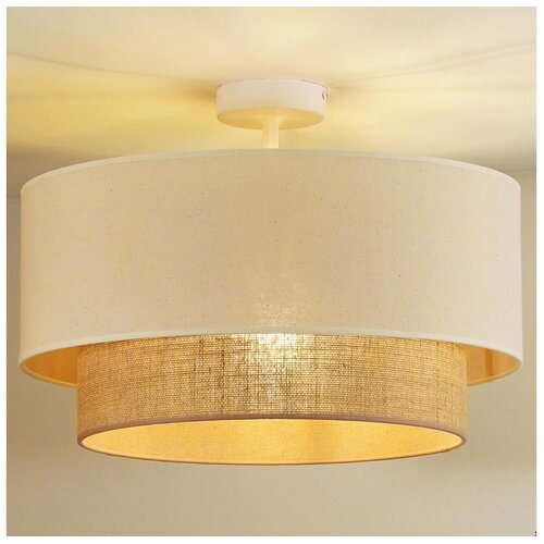  Duolla - Plafonski luster BOHO za površinsku montažu 1xE27/15W/230V prečnik 45 cm krem/braon Cene