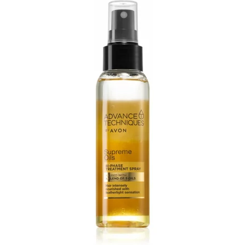 Avon Advance Techniques Supreme Oils dvojni serum za lase 100 ml