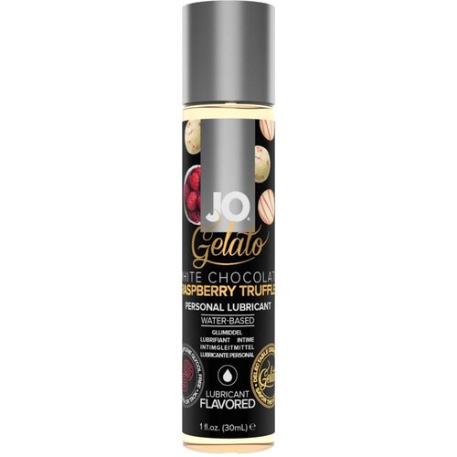 System Jo Jo Gelato White Chocolate Truffle - užitni lubrikant na vodni osnovi (30ml) Slike