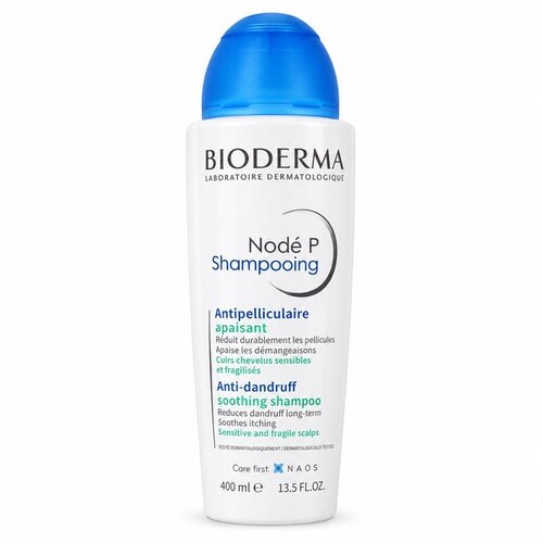 Bioderma Nod&amp;eacute; P Shampooing Apaisant &amp;scaron;ampon protiv peruti 400 ml Slike