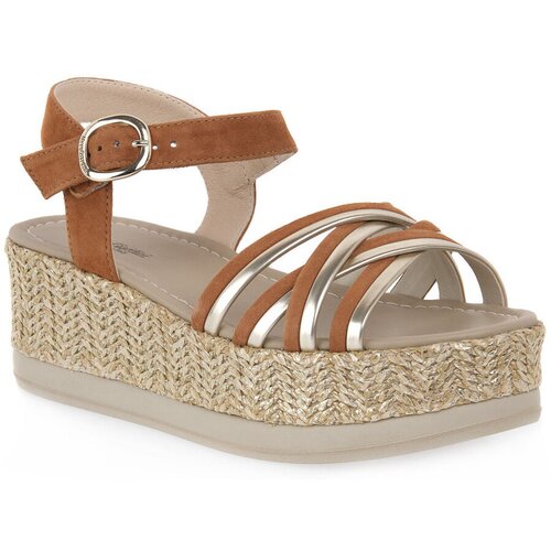 Nero Giardini Sandali &amp;amp; Odprti čevlji NERO GIARDINI 329 NILO TABACCO Kostanjeva Slike