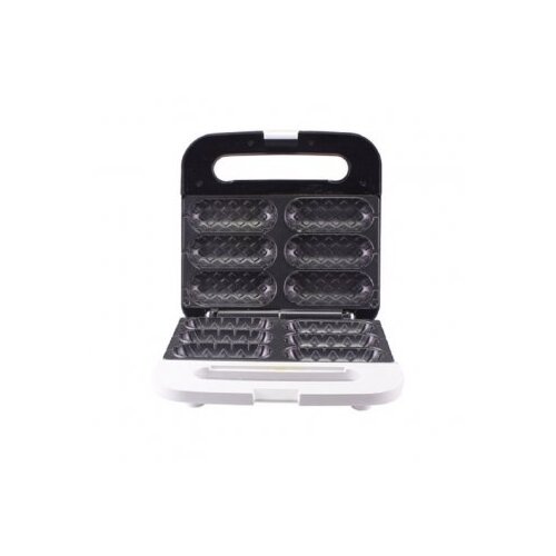 Beper P101CUD100 Waffeleisen für Waffel am Spiess in rot antihaftbeschichtet für 6 Waffeln von