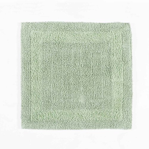 HOMESCAPES preproga de douche iz bombaža, 50 x 50 cm - žajbljevo zelena, (5000161264) Cene