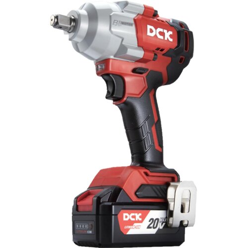 DCK KDPB698FK akumulatorski udarni ključ bez četkica, sa 2x5.0Ah baterije i punjačem, 20V, 1/2" Cene