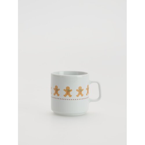 Reserved - Porcelanasta skodelica z božičnim motivom - Večbarvno Cene