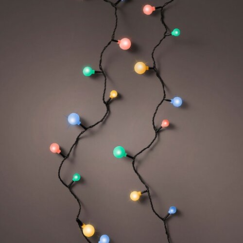  Spolja&scaron;nje Led novogodi&scaron;nje lampice Cherry Multi L900cm Lumineo 494659 Cene