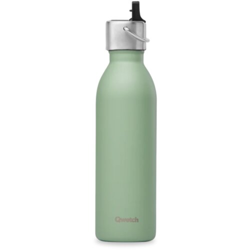 Qwetch ACTIVE termovka s &amp;scaron;portnim pokrovom 600 ml - mat limeta zelena Slike