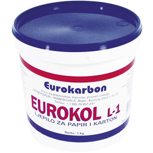  LJEPILO ZA PAPIR 1KG EUROKOL KARBON Cene