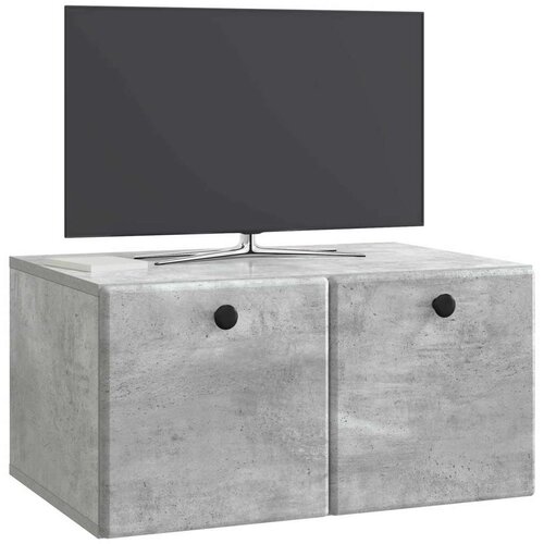  ormar za zid Zidne Betonska siva 59 5 x 41 x 30 cm Slike