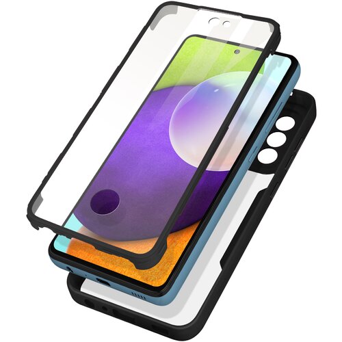 AVIZAR Ovitek Samsung Galaxy A52, zadnji del iz pleksiglasa z crno obrobo, (20616218) Cene