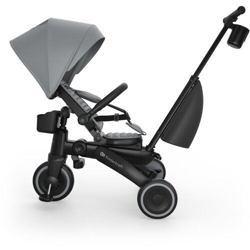 Kinderkraft Sklopivi tricikl JAZZ 3, Grey Slike