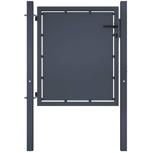  Vrtna vrata Čelik 100x100 cm Antracit Cene