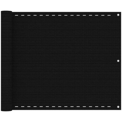  Balkonski zastor crni 75 x 300 cm HDPE Cene