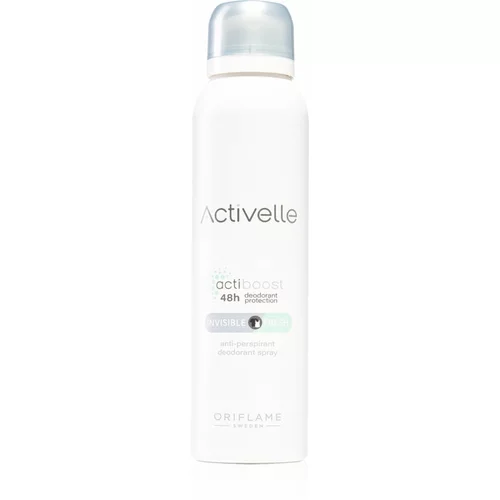 Oriflame Activelle Invisible Fresh dezodorans antiperspirant u spreju 150 ml