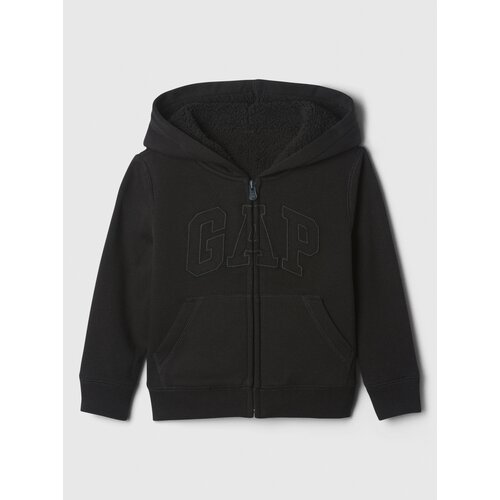 GAP Baby sherpa sweatshirt with logo - Boys Cijene