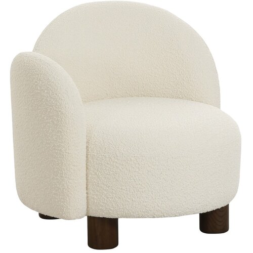 House Nordic Bel fotelj iz tkanine boucl&amp;eacute; Honolulu &amp;ndash; Slike