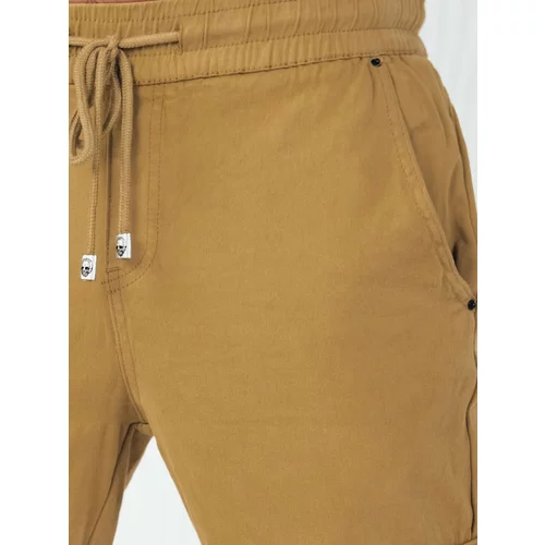 DStreet Men's Beige Cargo Pants