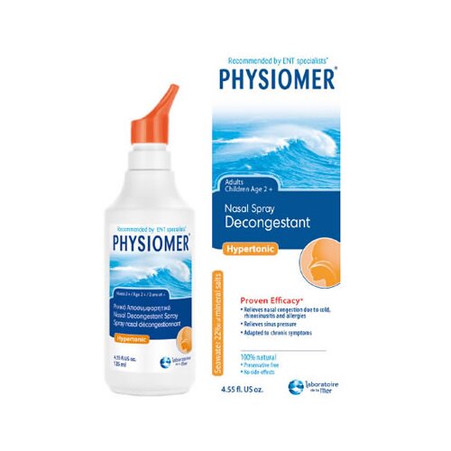 Physiomer Hypertonic sprej za nos, 135ml Slike