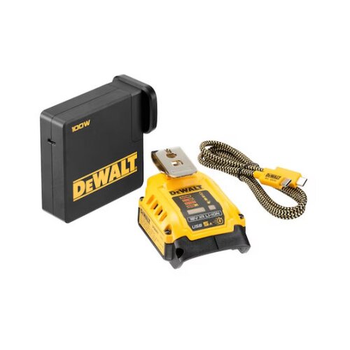 Dewalt adapter za baterije - punjač sa usb nastavkom DCB094K Slike