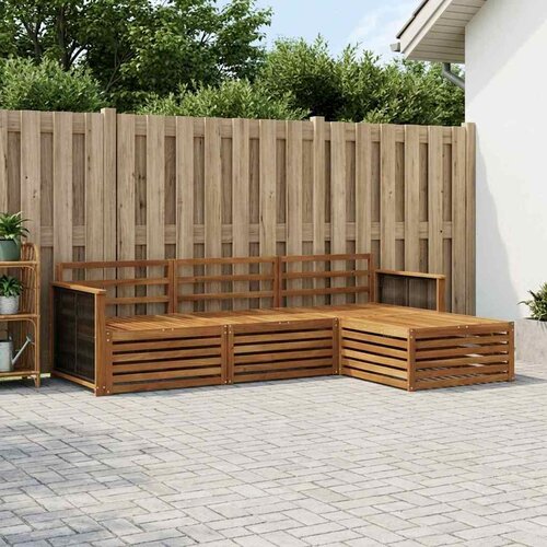  Set vanjskih sofa Prirodna 249 x 162,5 x 73 cm Cene