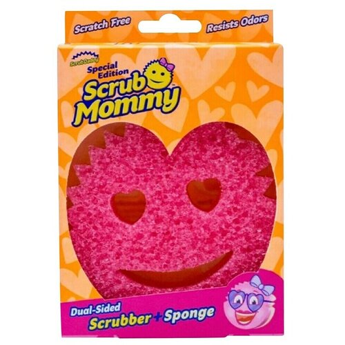 Scrub Daddy Večnamenska pena (Pena, Oblika srca) Slike