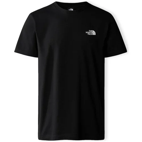 The North Face Majice & Polo majice Simple Dome T-Shirt - Black Črna